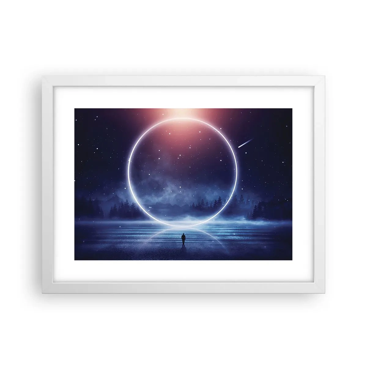 Poster in white frmae - They are Already Here… - 40x30 cm