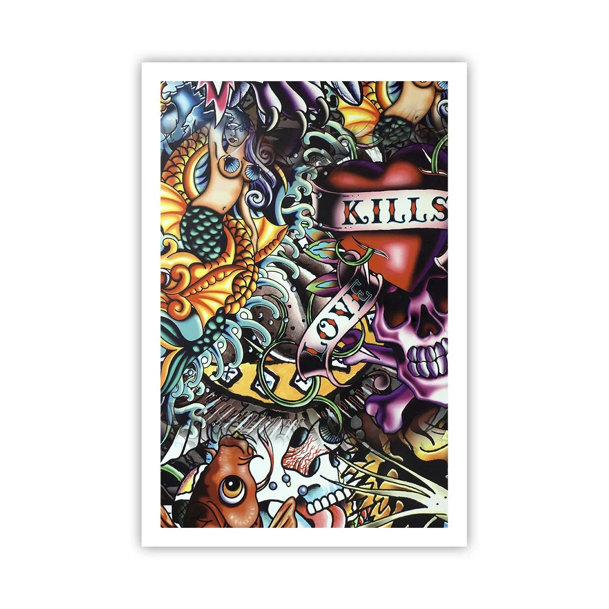 Poster - Dream of a Tattoo Artist - 61x91 cm