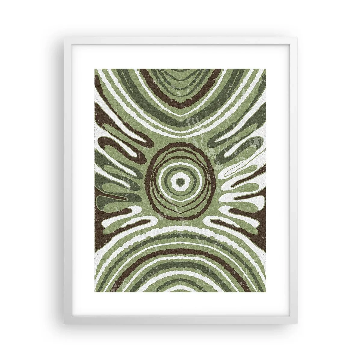 Poster in white frmae - Explosion of Emotions - 40x50 cm