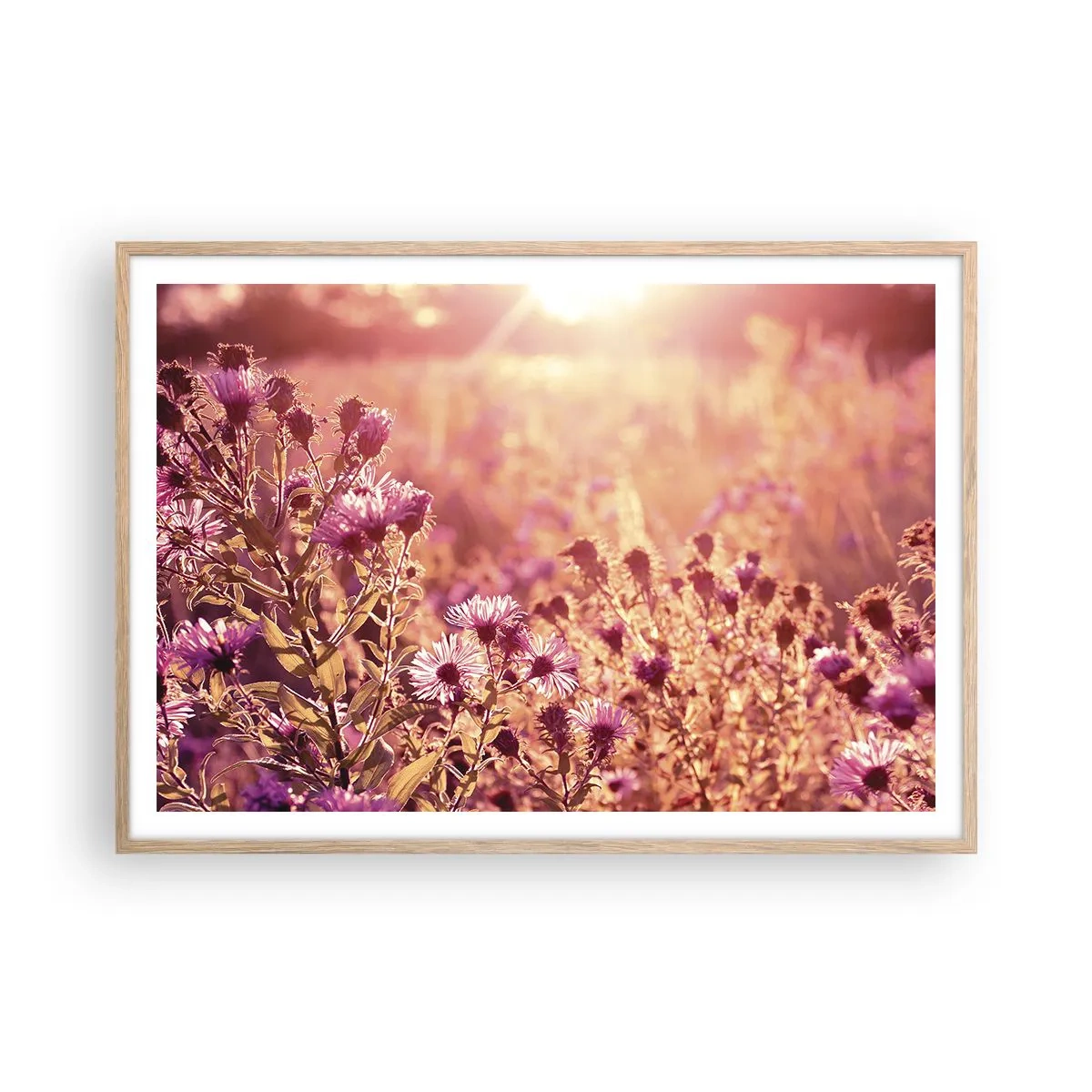 Poster in light oak frame - Before Summer Goes - 100x70 cm