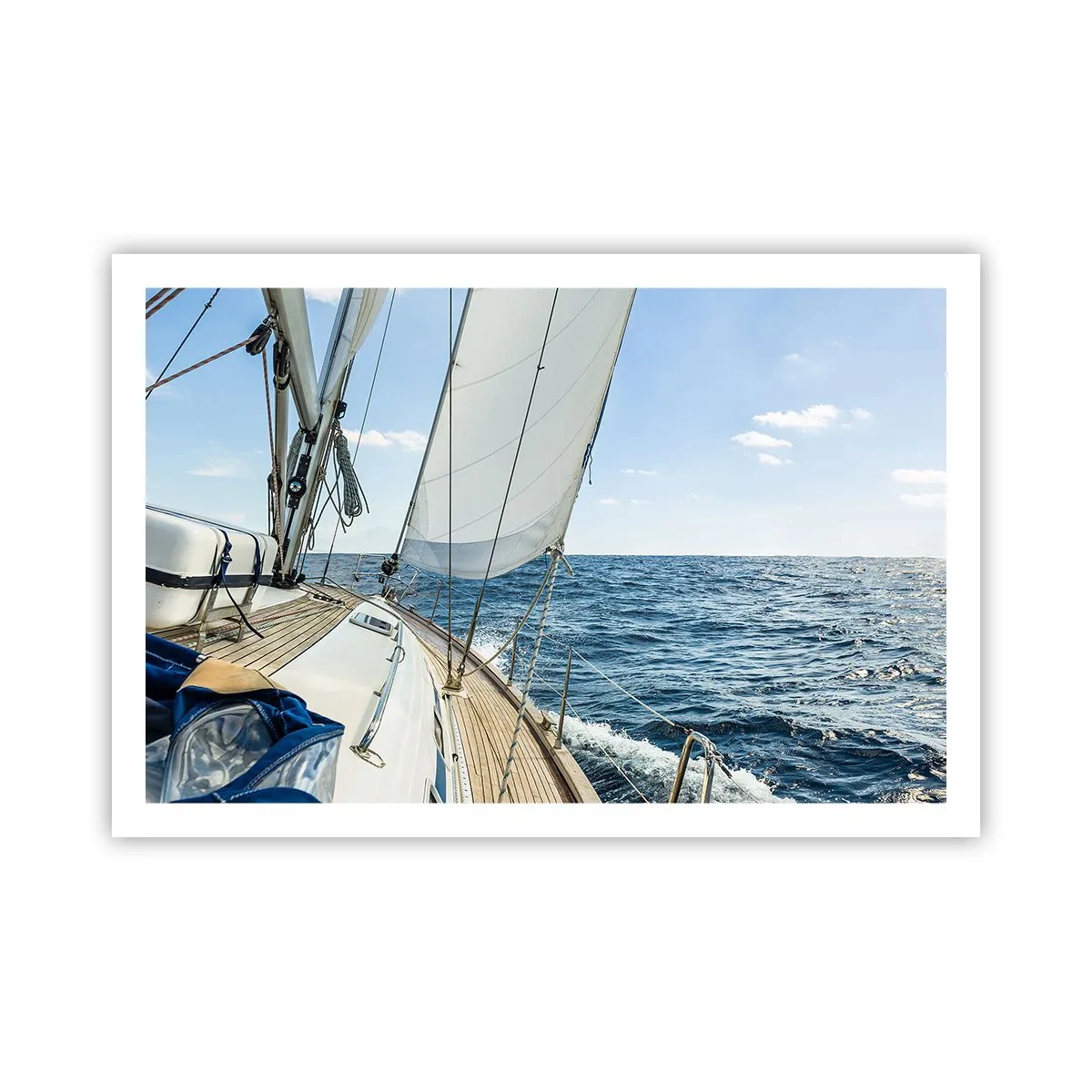 Poster - Ahoy, Adventure - 91x61 cm