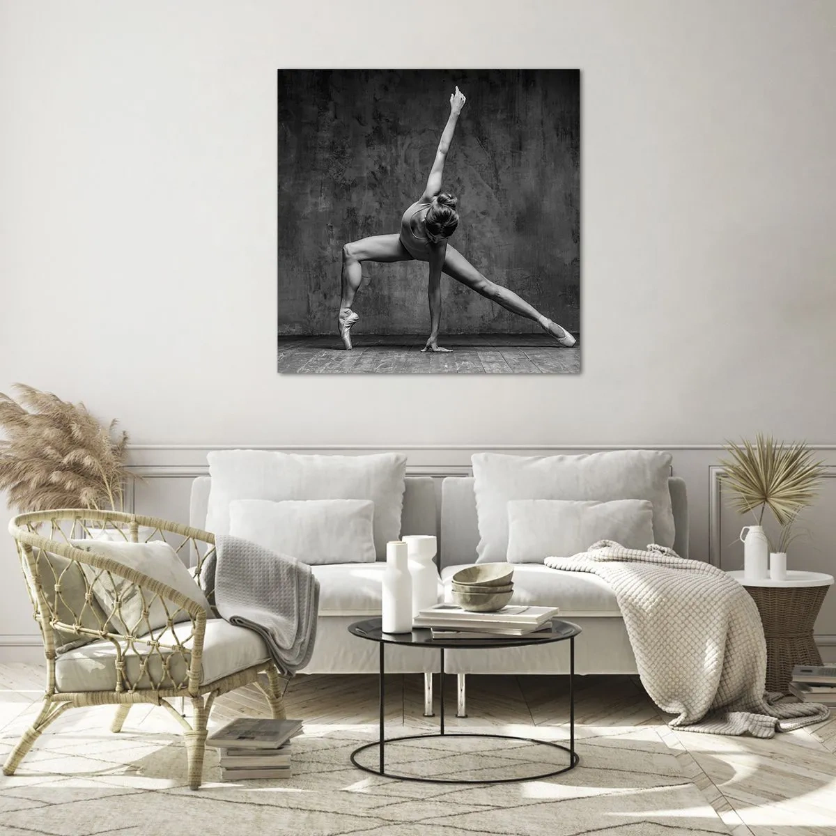 Glass picture - Ideal of Balance - 70x70 cm