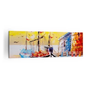 Canvas picture - Happy Comeback - 160x50 cm