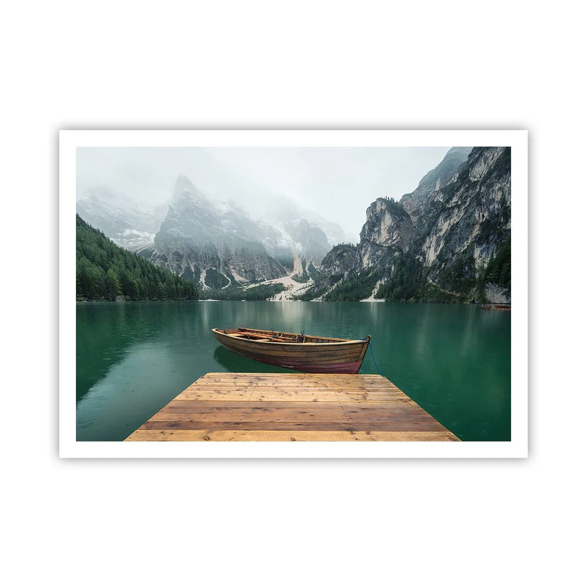 Poster - Boat Found Solitude - 100x70 cm