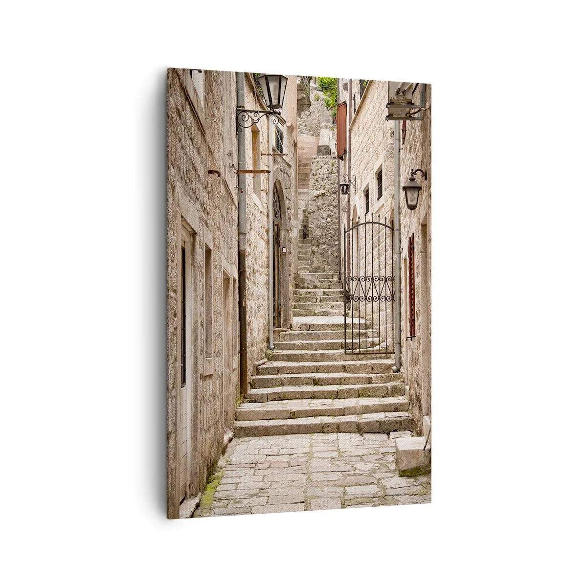 Canvas picture - Magical Old Alley - 80x120 cm