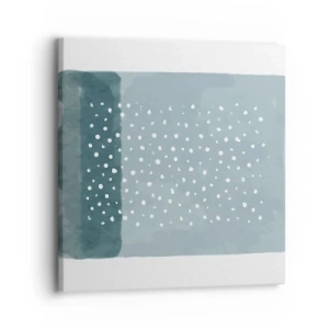Canvas picture - Grown on the Blue - 30x30 cm