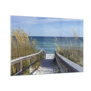 Glass picture - In the Sun, out in the Wind - 100x70 cm