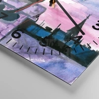 Clock face with numbers