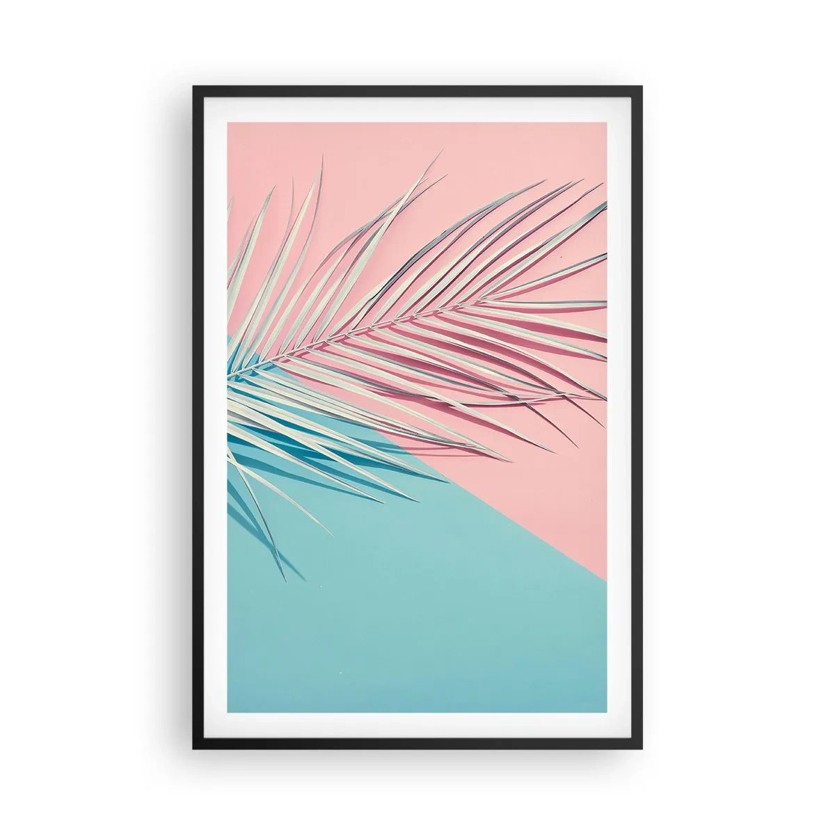Poster in black frame - Tropical impression - 61x91 cm