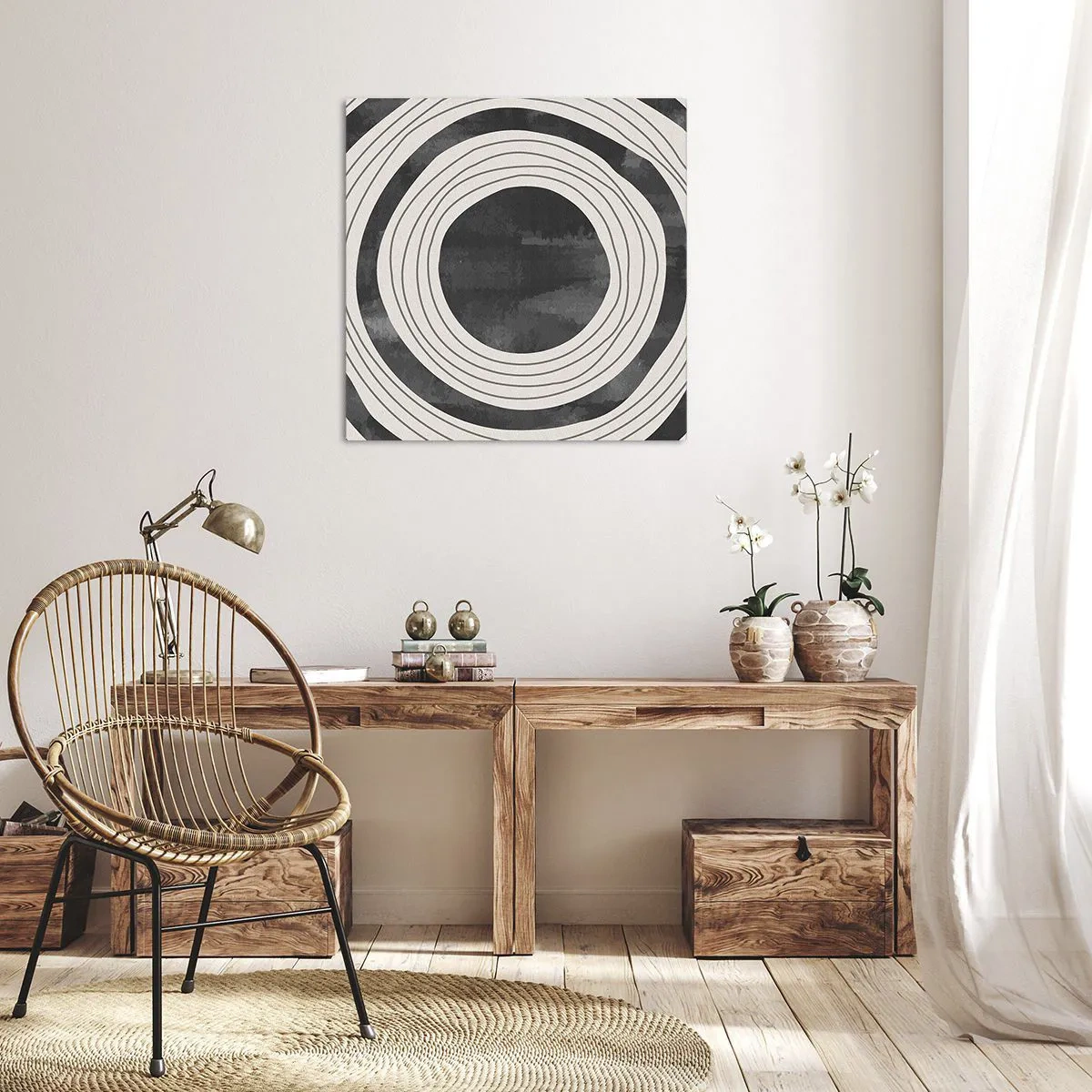 Canvas picture - Heart of the Matter - 60x60 cm