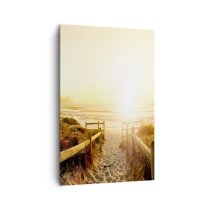 Canvas picture - Through the Dune, Towards the Sun - 80x120 cm