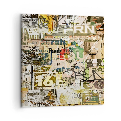 Canvas picture - So Much Is Going on - 50x50 cm
