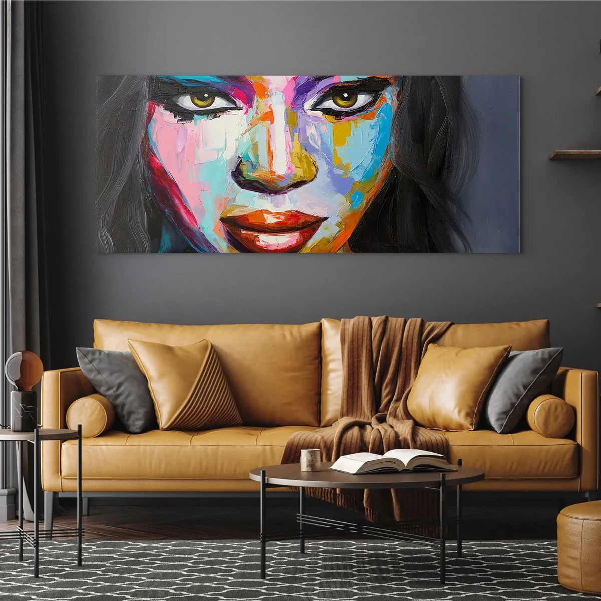 Glass picture - Impossible Not To Look - 100x40 cm