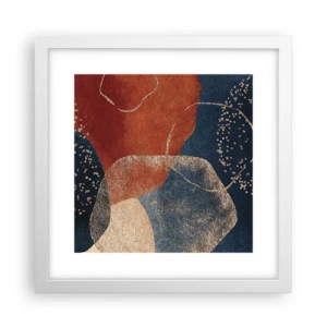 Poster in white frmae - Lightness of Being - 30x30 cm