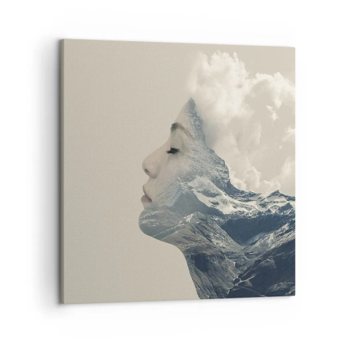 Canvas picture - Beauty of Elements - 50x50 cm