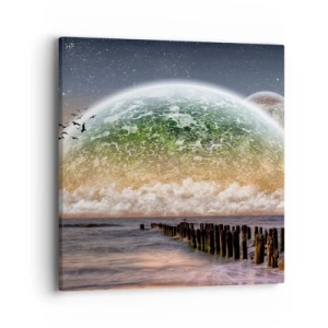 Canvas picture - And the World Has Emerged from Water - 40x40 cm