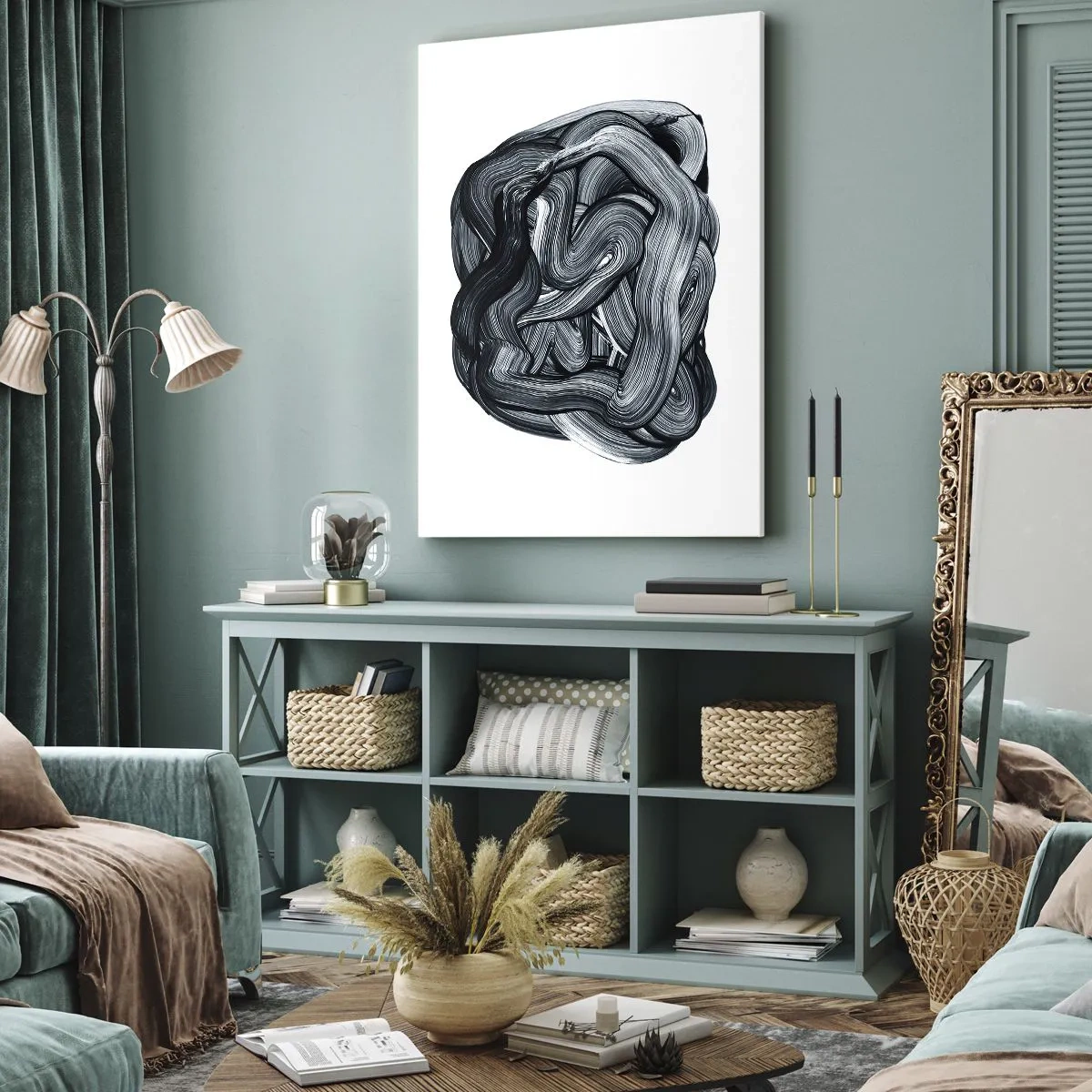 Canvas picture - It's Not So simple - 45x80 cm