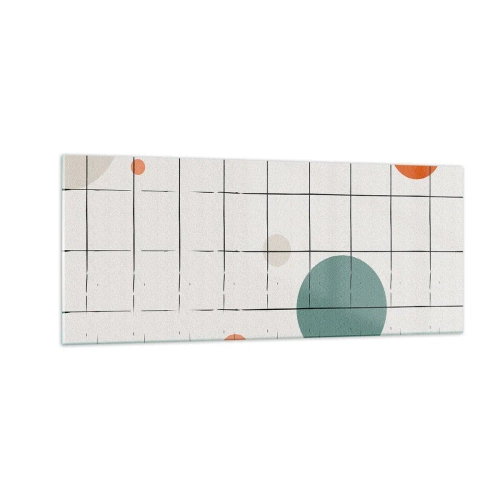 Glass picture - Imprisoned. Us or Them? - 100x40 cm