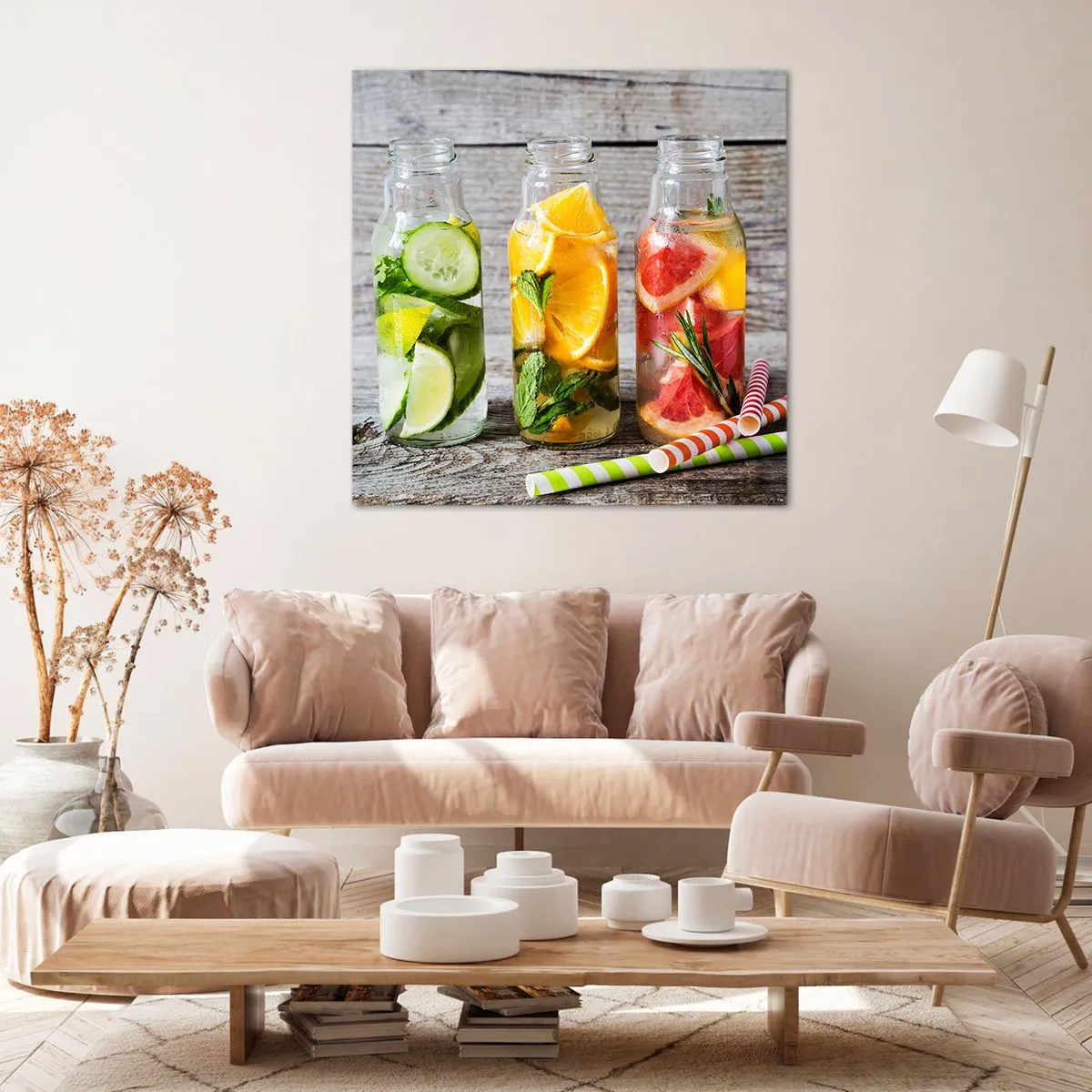 Canvas picture - Healthy by Nature - 60x60 cm