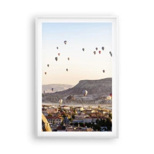 Poster in white frmae - Like Ships in the Sky - 61x91 cm