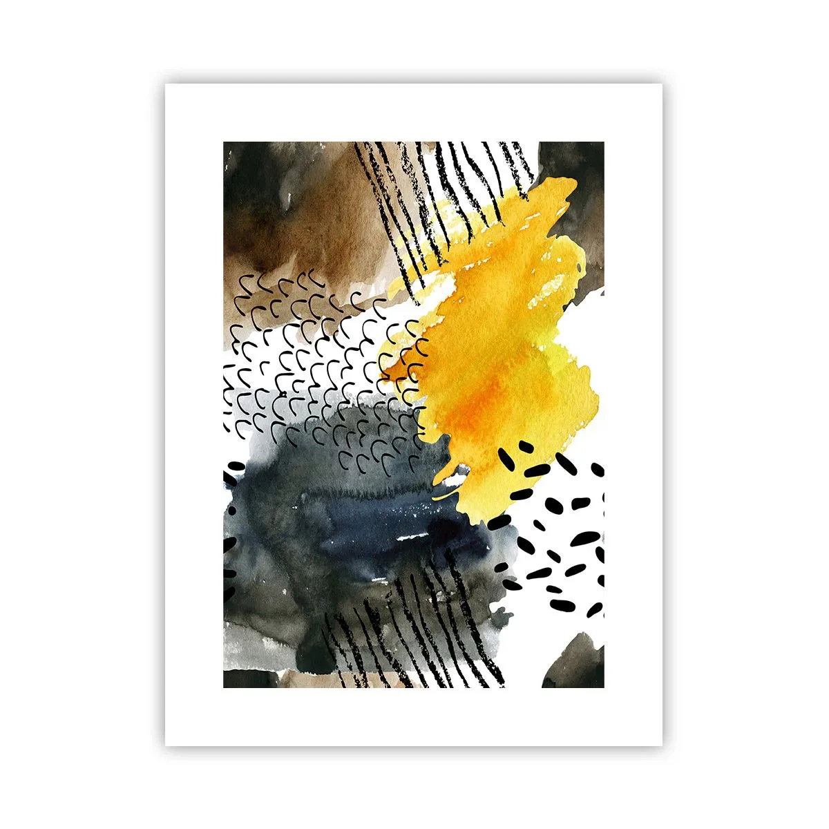Poster - Meeting of Elements - 30x40 cm