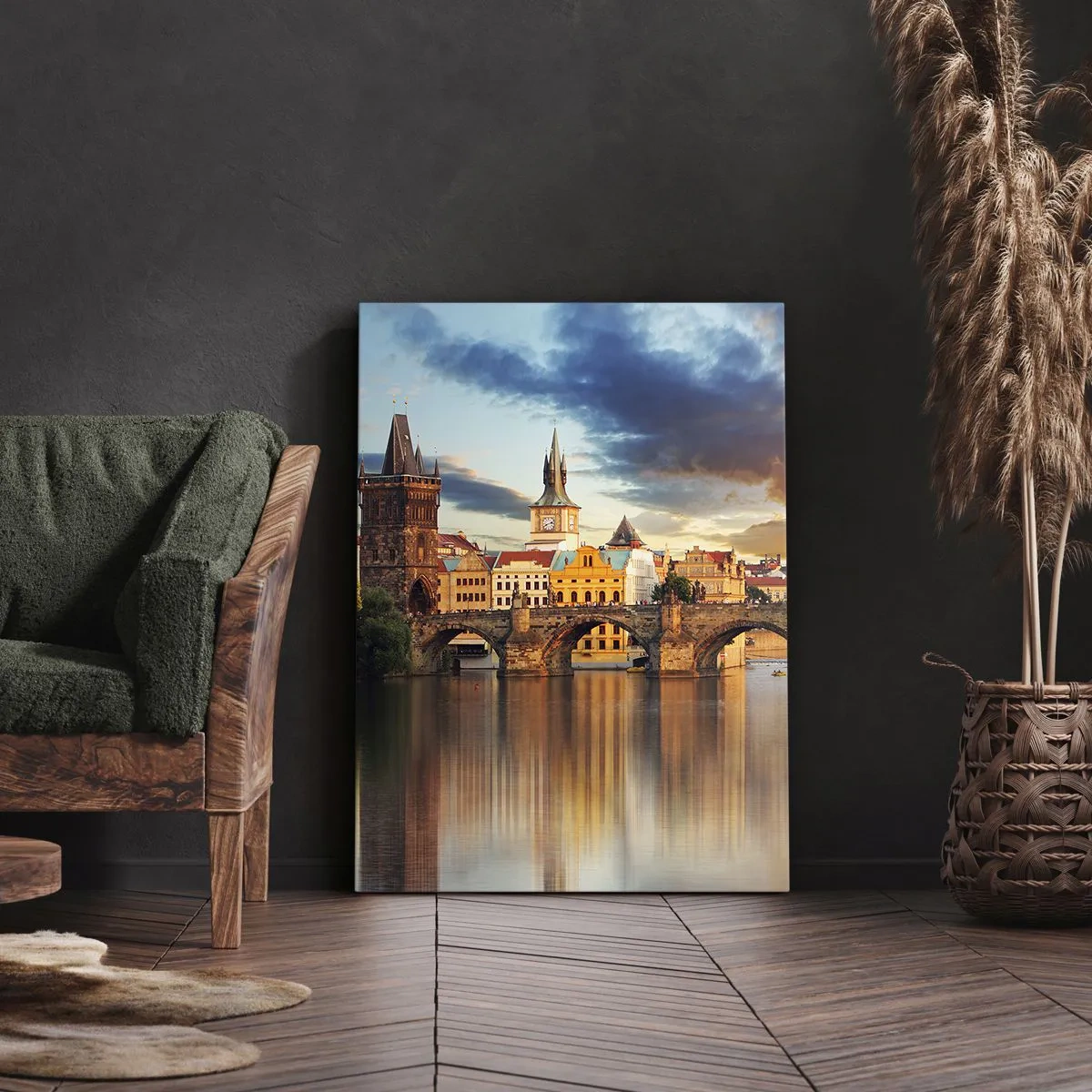 Canvas picture - Beautiful Prague - 70x100 cm