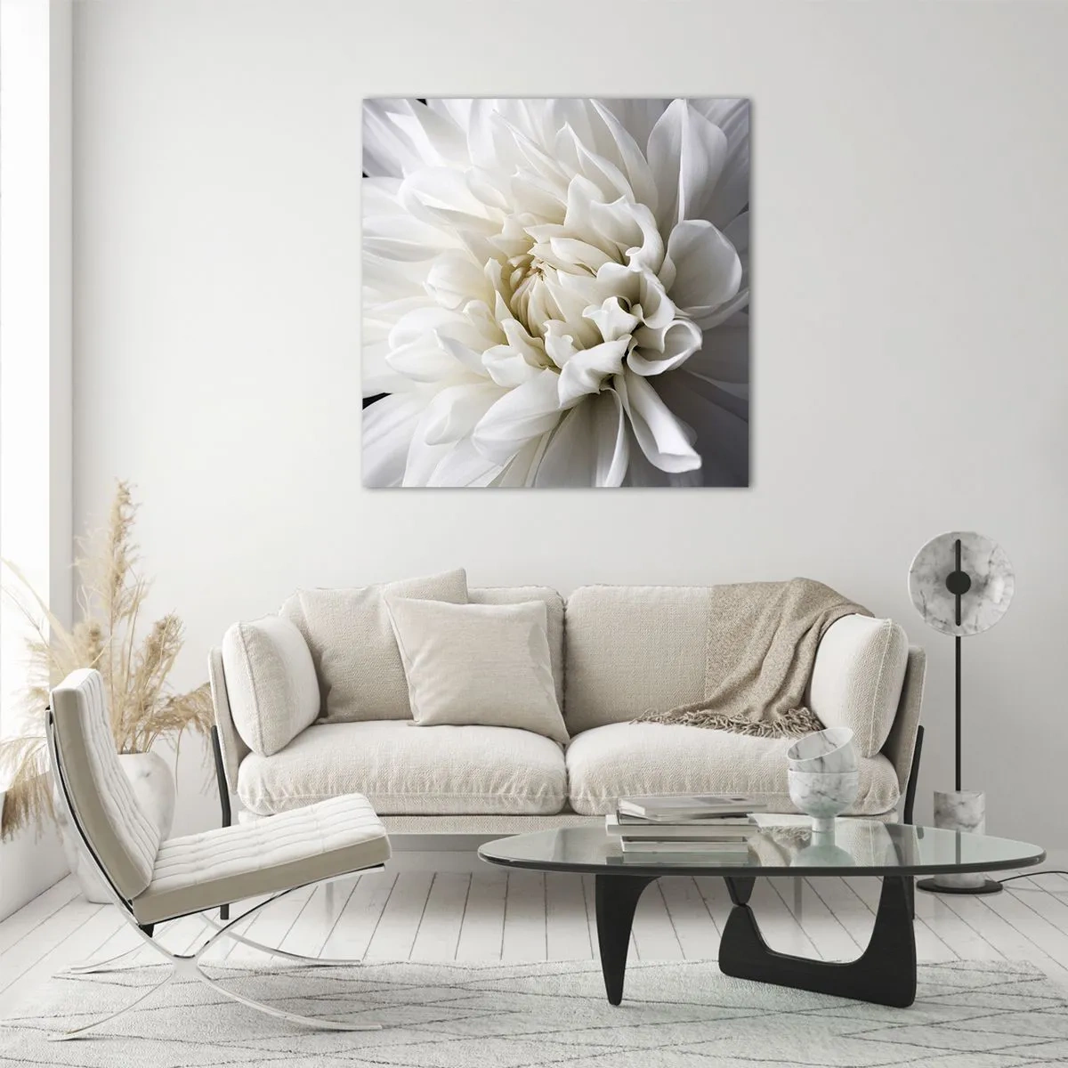 Glass picture - Bride's Morning - 50x50 cm