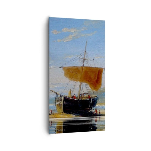 Canvas picture - Water, Earth, Air - 65x120 cm