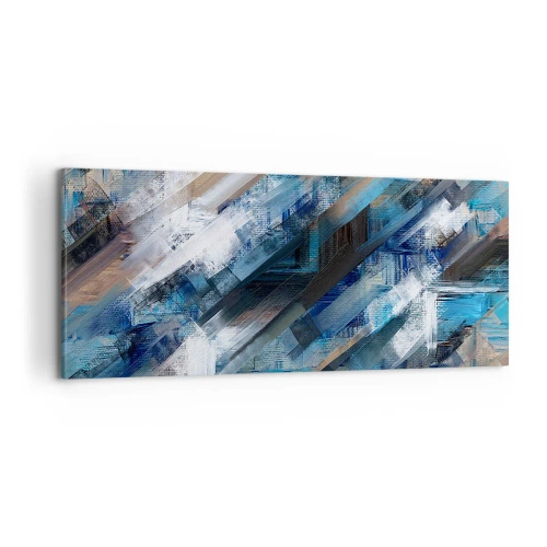Canvas picture - On the Blue Slant - 100x40 cm