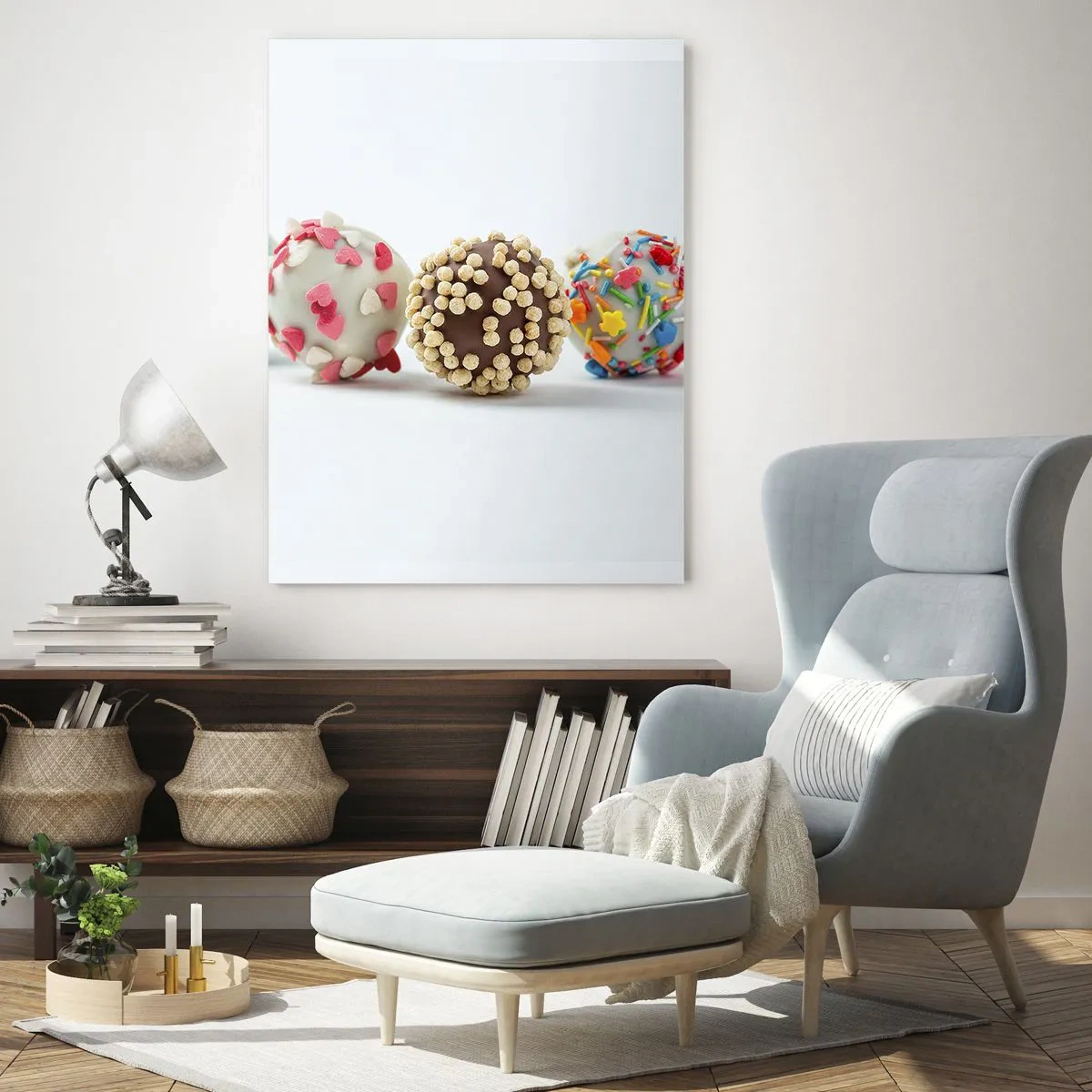 Glass picture - Life Can Be Sweet - 50x70 cm