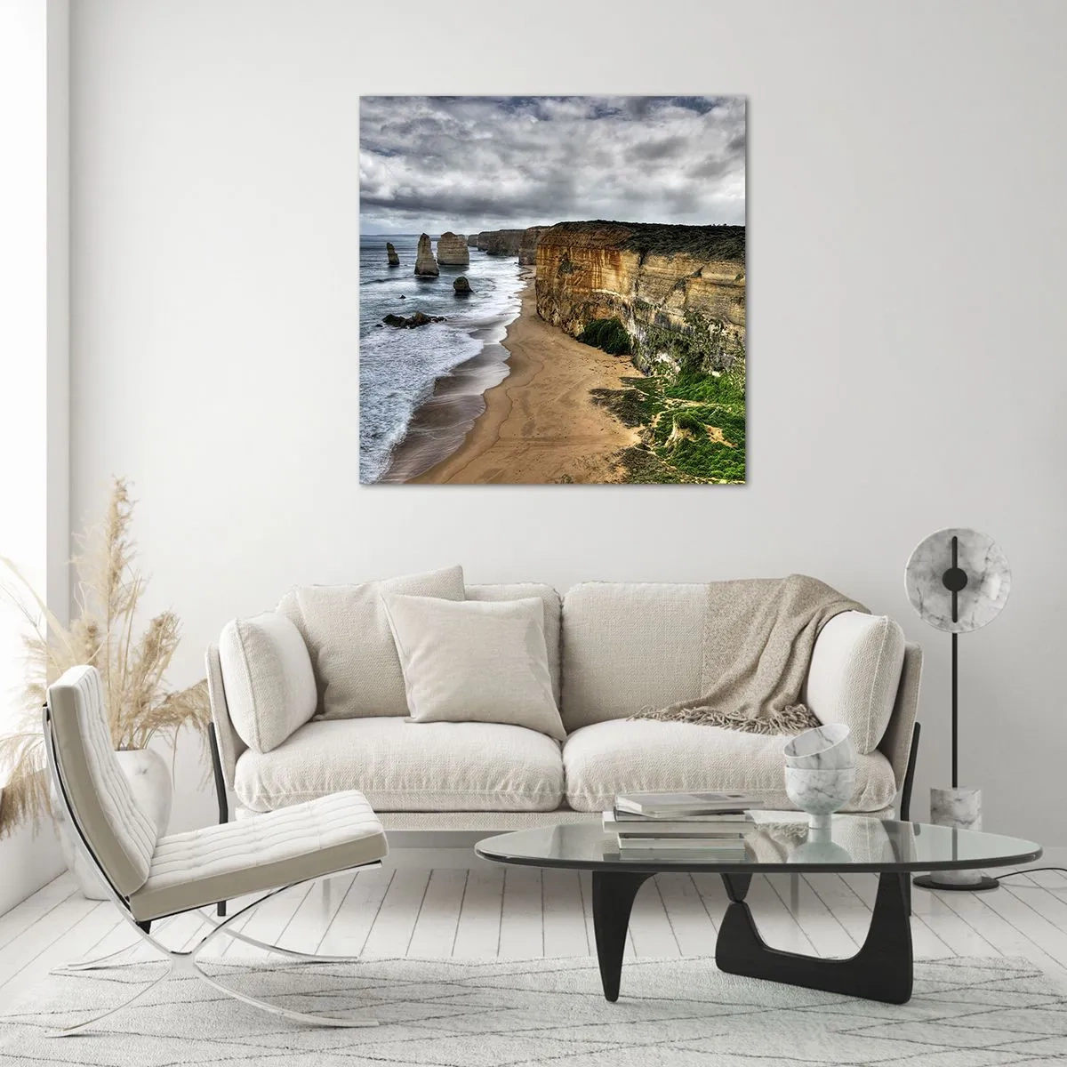 Glass picture - Raw Beauty - 70x70 cm