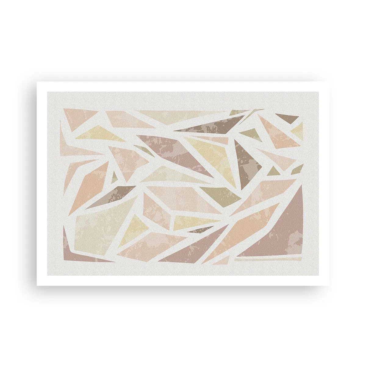 Poster - Stained Glass Composition - 100x70 cm