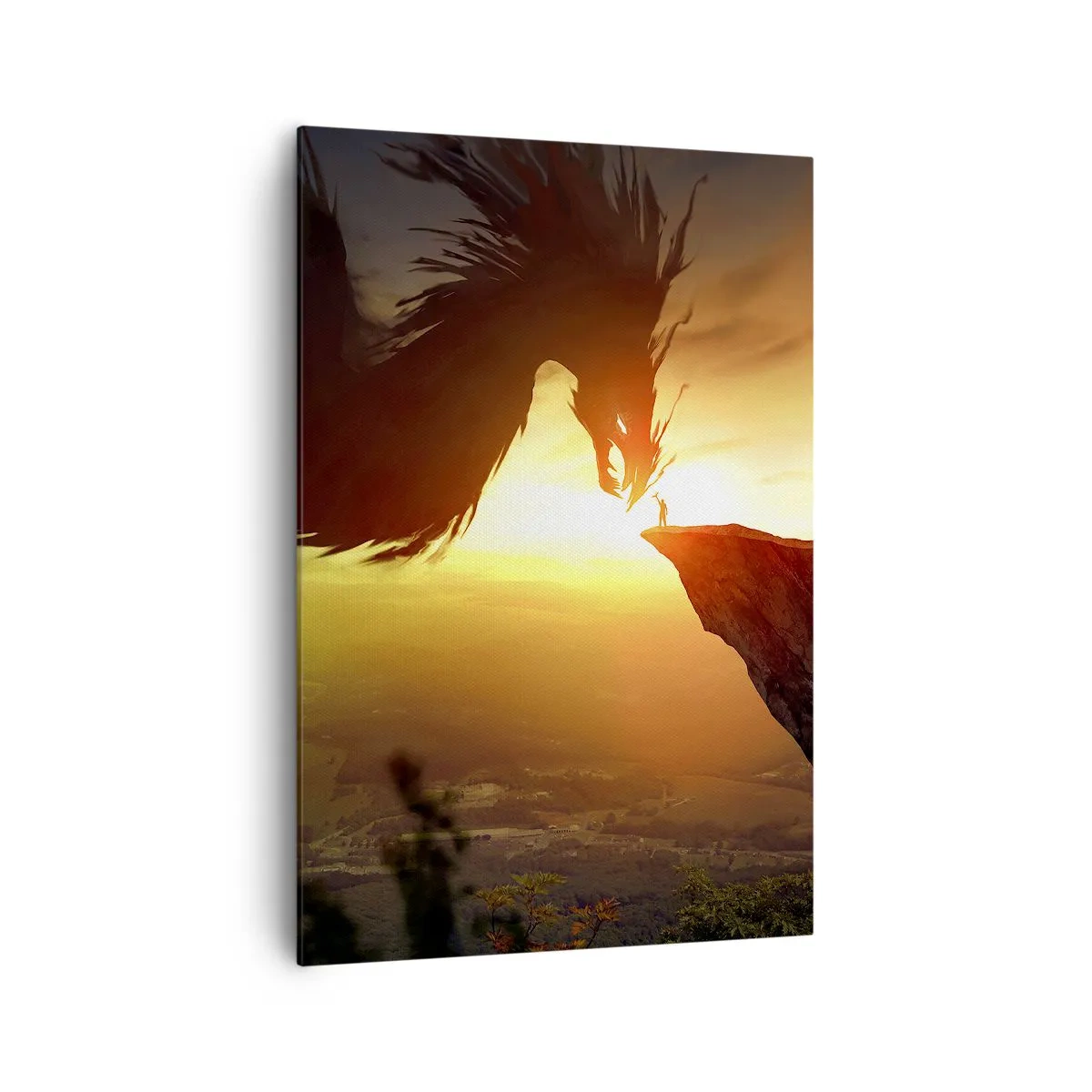Canvas picture - Dragon Slayer - 70x100 cm