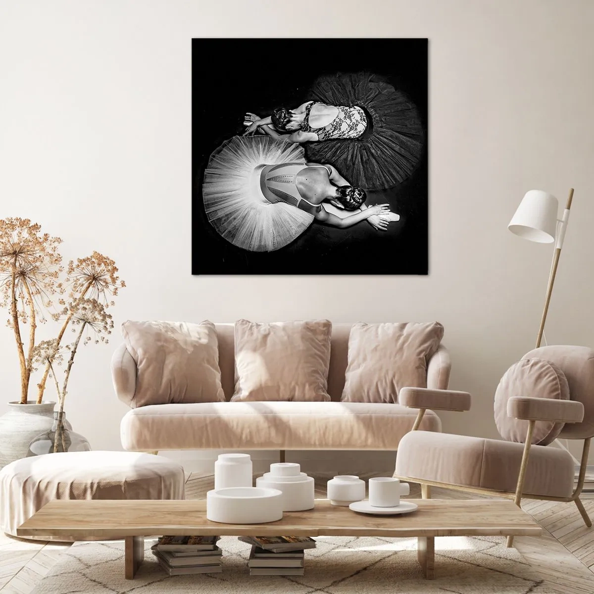 Canvas picture - Yin and Yang - Ideal Balance - 40x40 cm