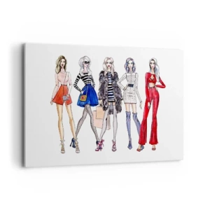 Canvas picture - Every Week Fashion Week - 100x70 cm