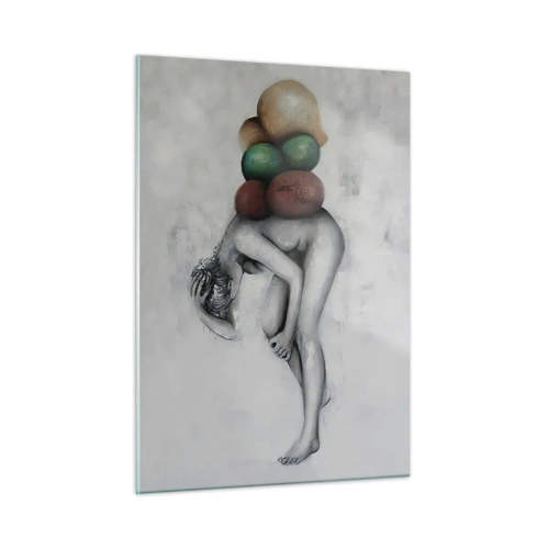 Glass picture - Weight of Life - 50x70 cm