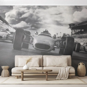 Photo Wallpaper Premium Canvas - There is Power! - Formula 1, Vehicle, Race - 150x105 cm