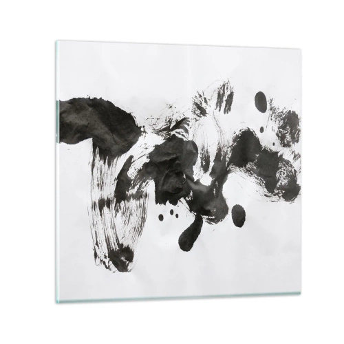 Glass picture - A Method in Madness? - 30x30 cm