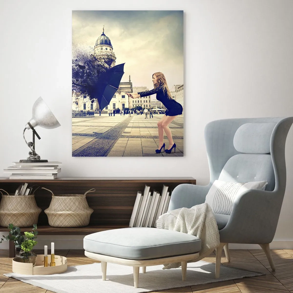 Glass picture - There Is a Wind... - 50x70 cm