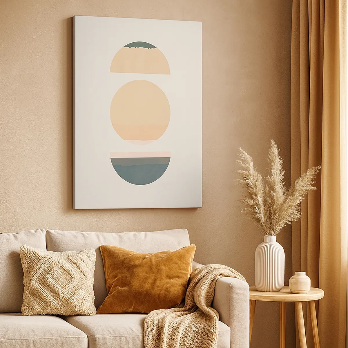 Canvas picture - Wheel after a Wheel - 50x70 cm