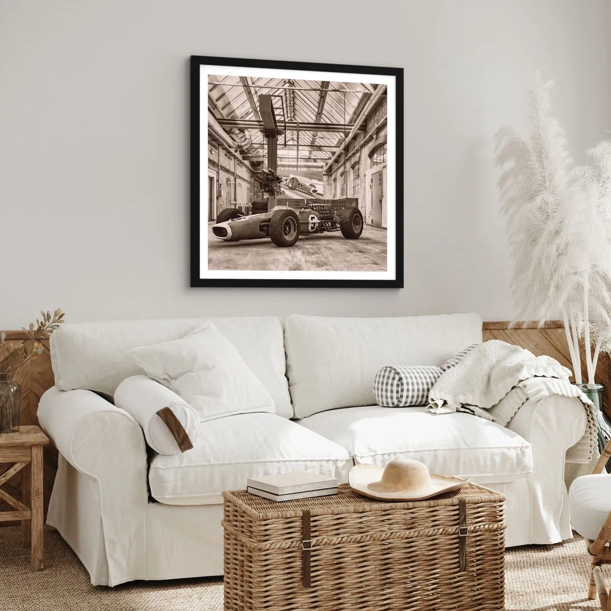 Poster in black frame - Rest of the Winner - 50x50 cm