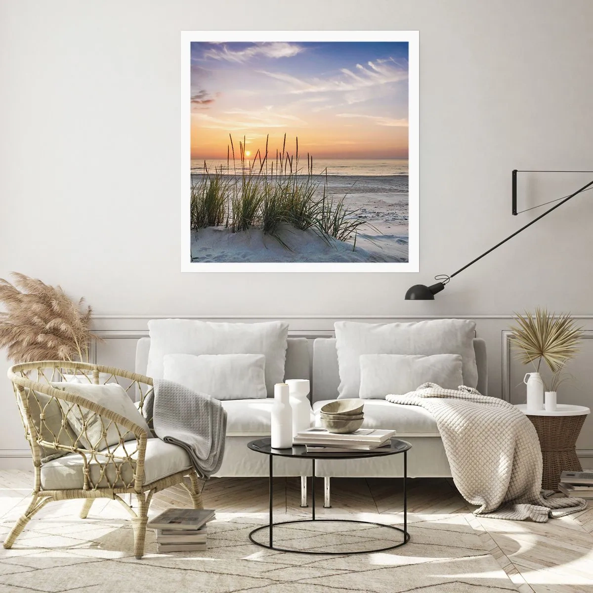 Poster - Look, Think, Feel - 50x50 cm