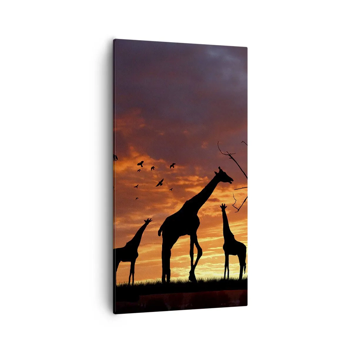 Canvas picture - Small Dinner among Close Ones - 55x100 cm