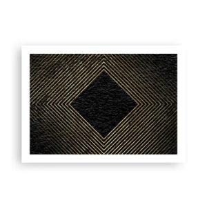 Poster - Geometry Glamour Style - 70x50 cm