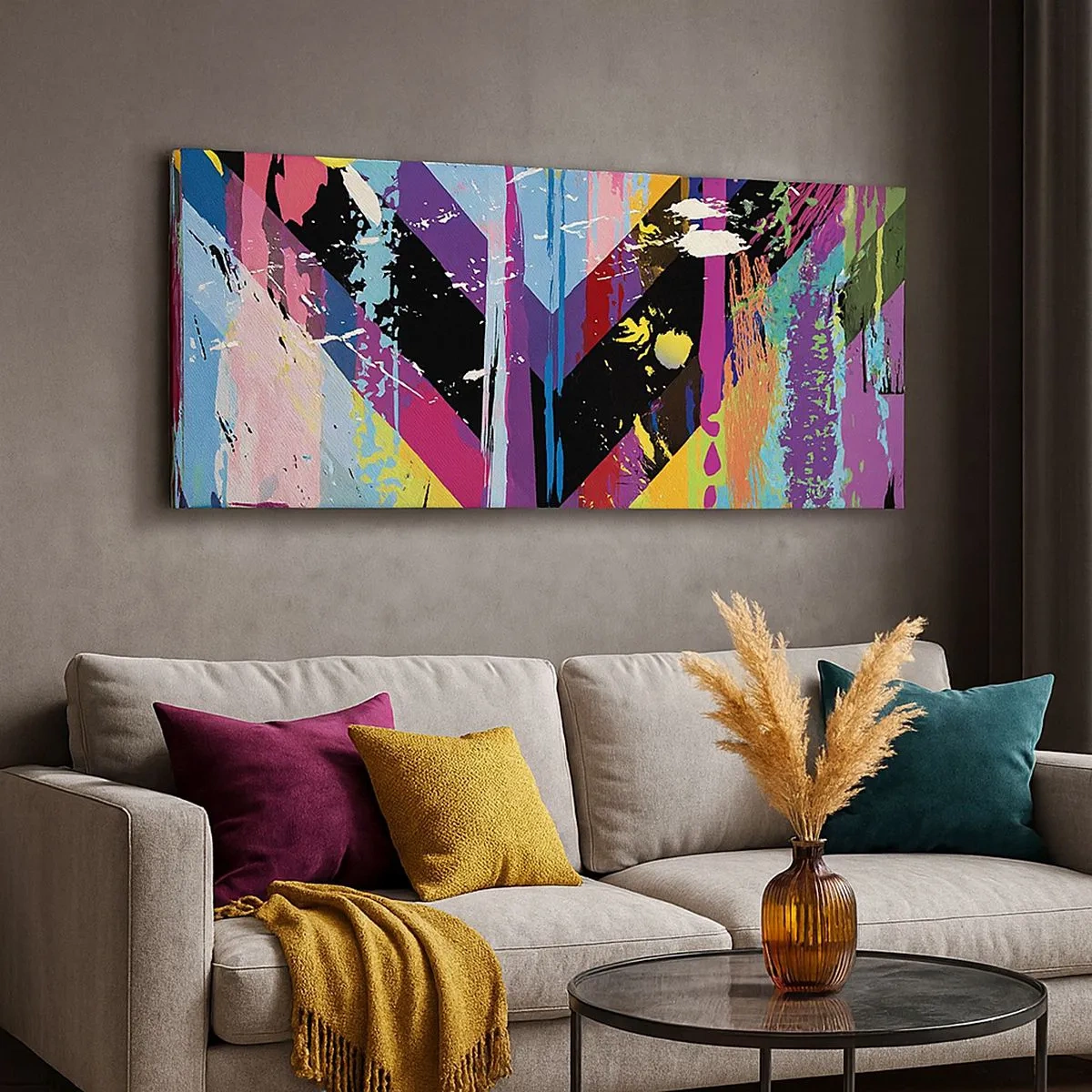 Canvas picture - From Top to Bottom - 100x40 cm