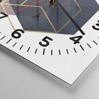 Clock face with numbers