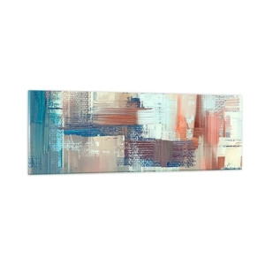 Glass picture - Reaching Light - 90x30 cm