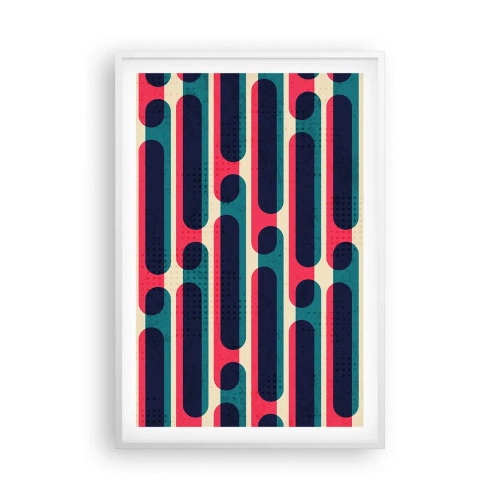 Poster in white frmae - Inwards and Forwards - 61x91 cm