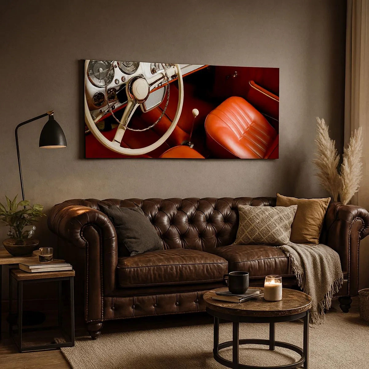 Canvas picture - Luxury Vintage Style - 100x40 cm