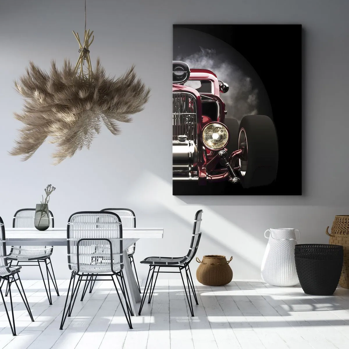 Canvas picture - Fast and Furiously Beautiful - 80x120 cm